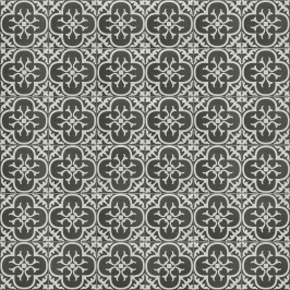 Carrelage en céramique sol et mur | 20x20 cm | Blend Flower Carrelage à motif en céramique, carrelages à motif, antraciet, dessin, imitation ciment, dessin matte,